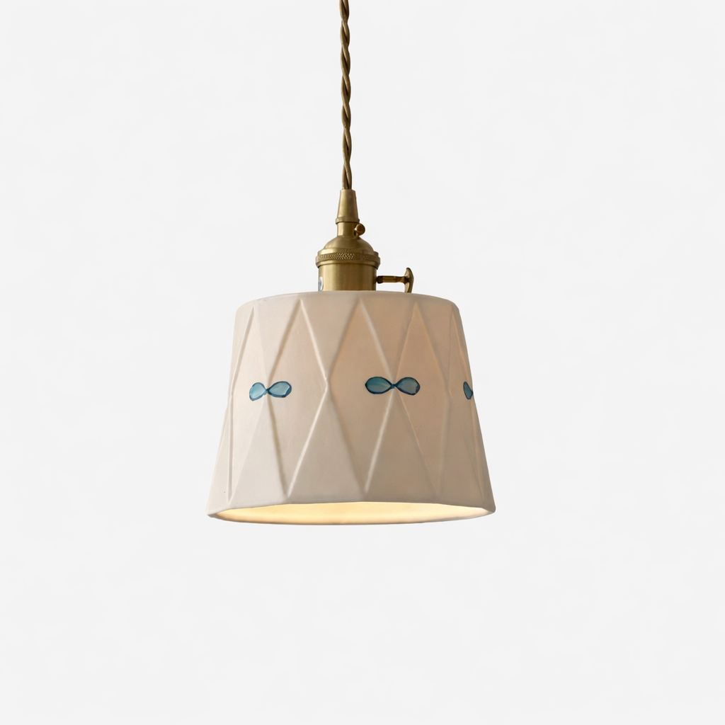 Hudson Ceramic Hanging Pendant Light
