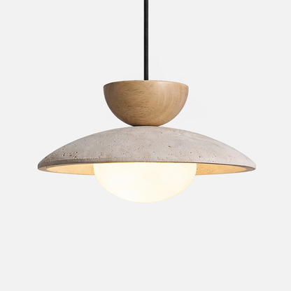 Siya Travertine Stone Pendant Light