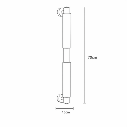 Arvix Wall Mounted Alabaster Cylinder Light