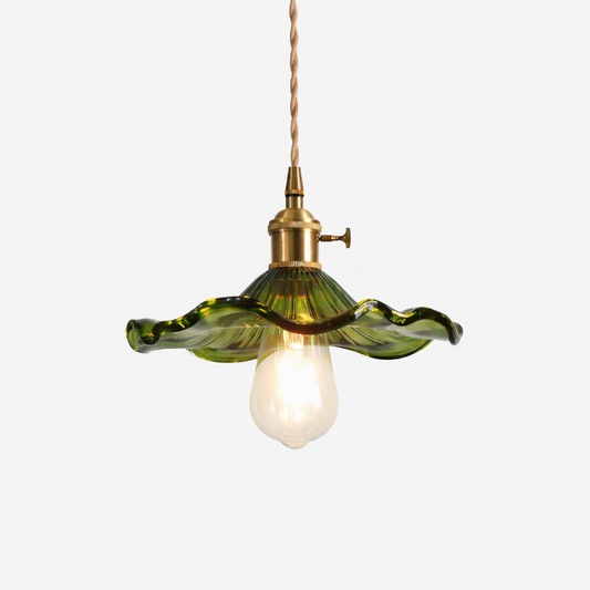 Loras Flower Glass Pendant Light