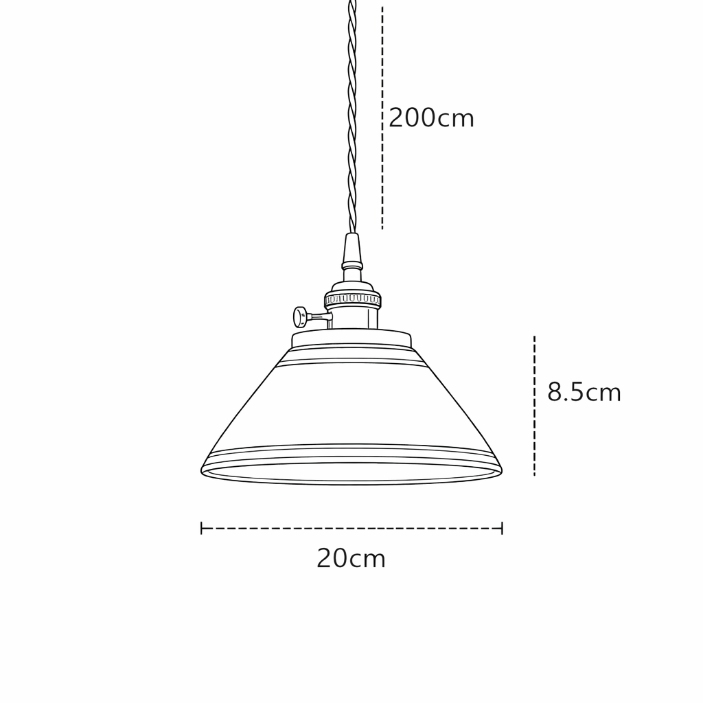 Hudson Japanese Ceramic Pendant Light