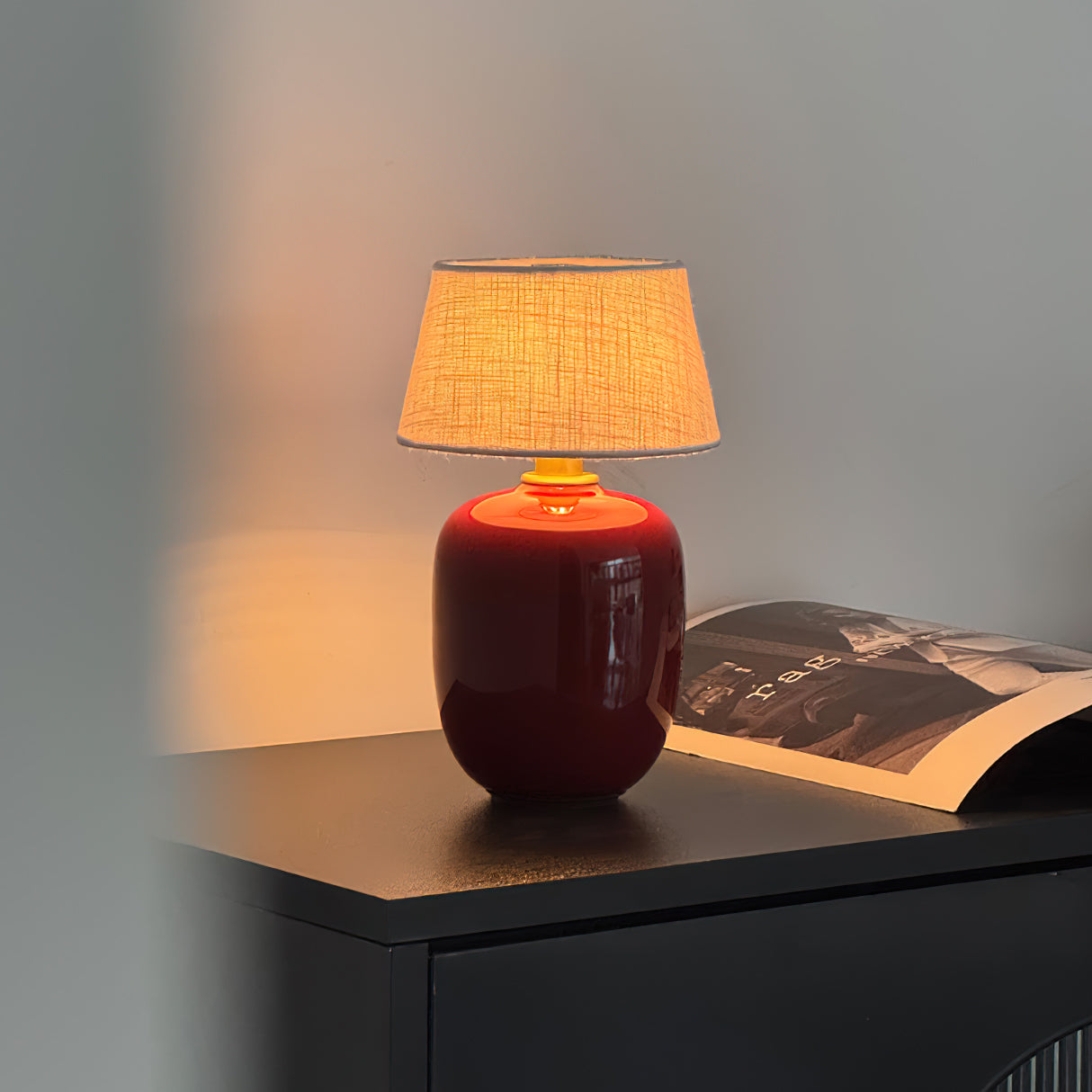 Velnara Ceramic Table Lamp