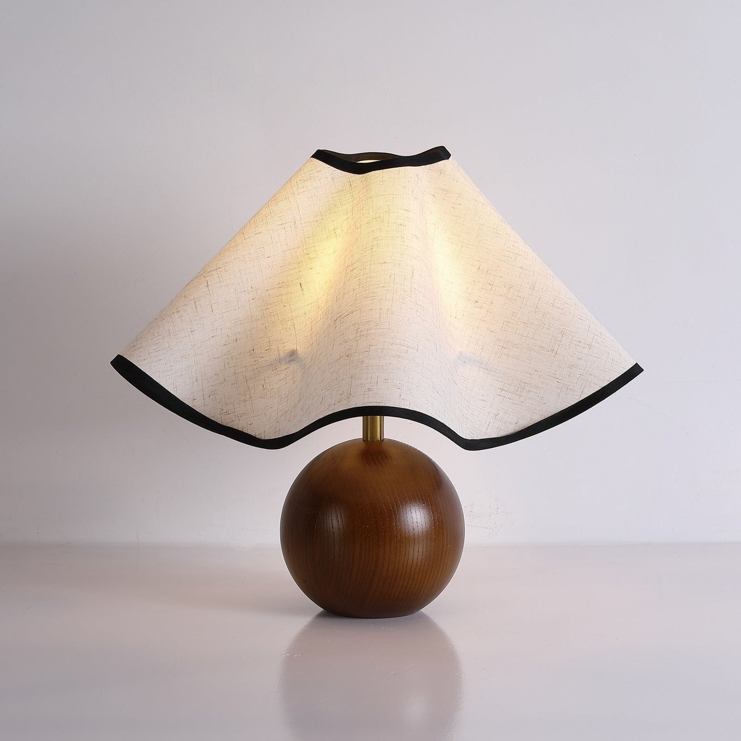 Colette Vintage Wooden Table Lamp