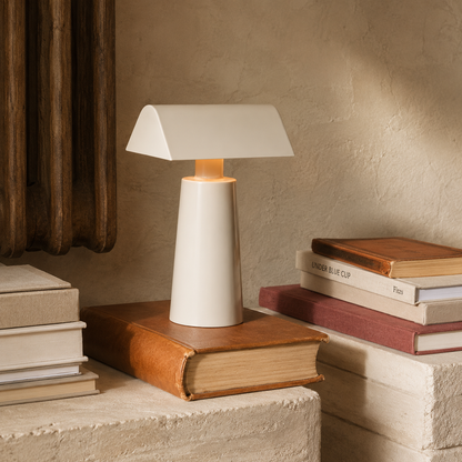 Coralie Cordless Banker Table Lamp