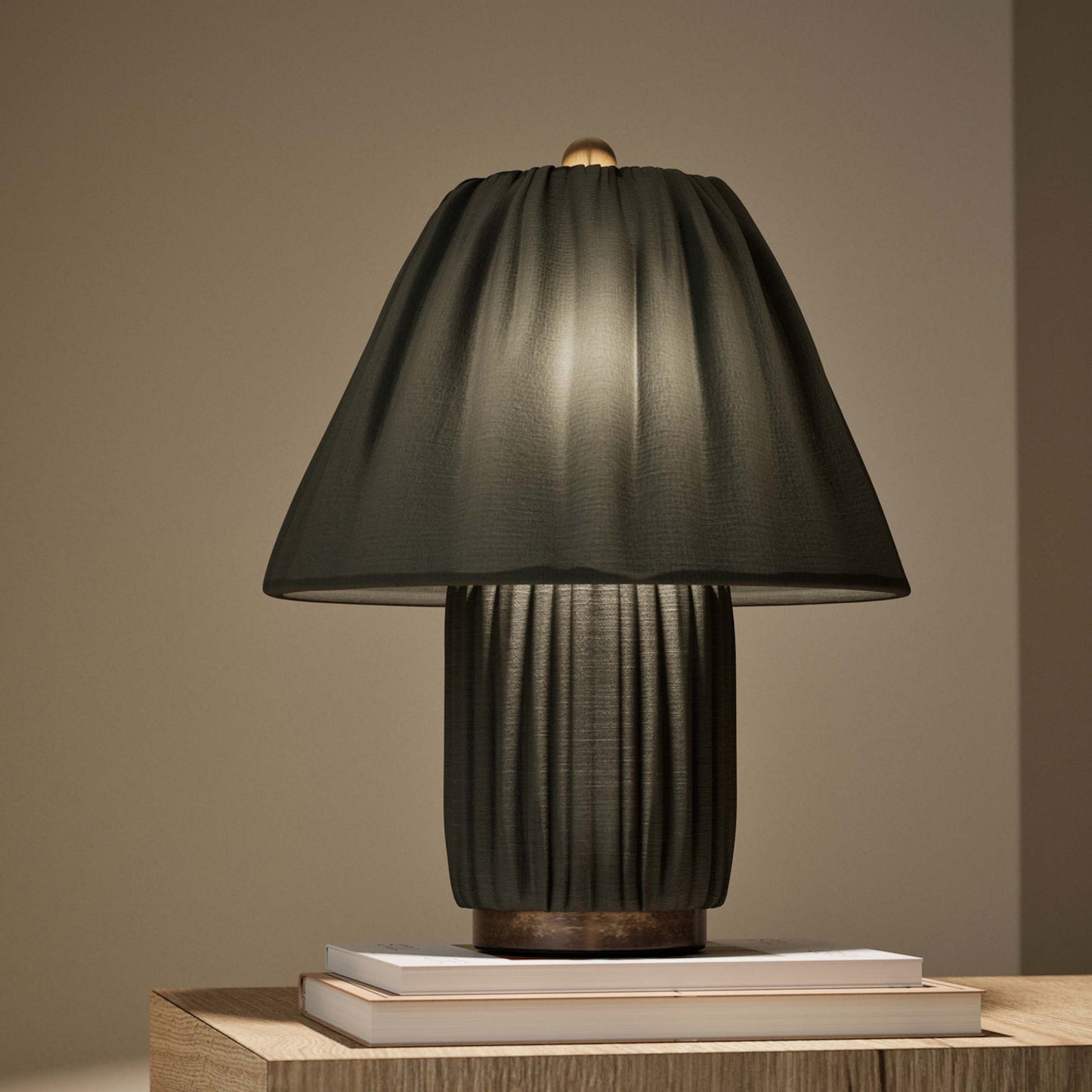 Bellora Pleated Table Lamp