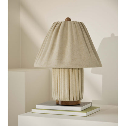 Bellora Pleated Table Lamp
