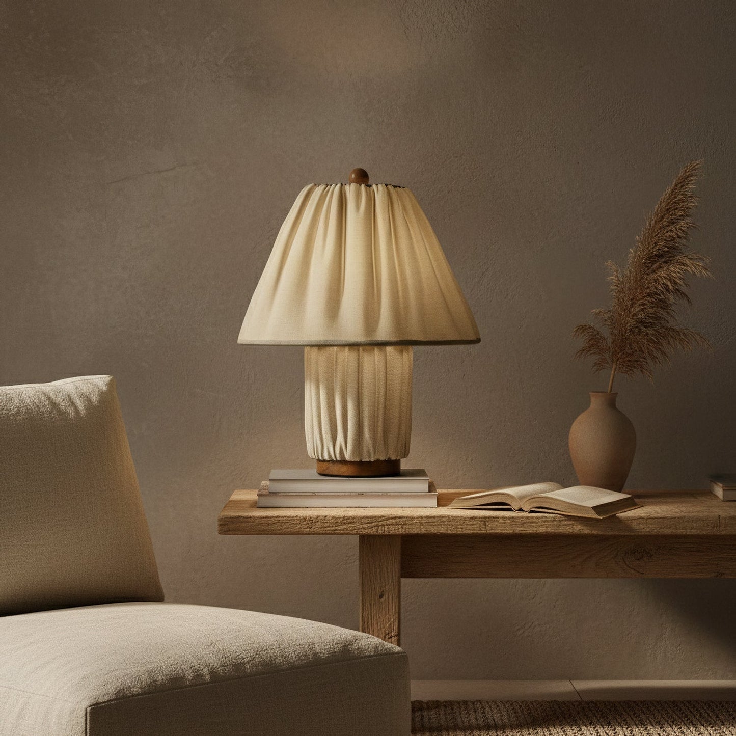 Bellora Pleated Table Lamp