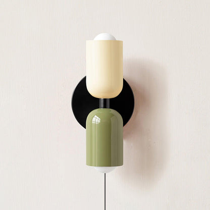 Roselle Plug In Double Wall Light