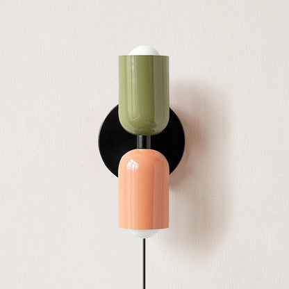 Roselle Plug In Double Wall Light