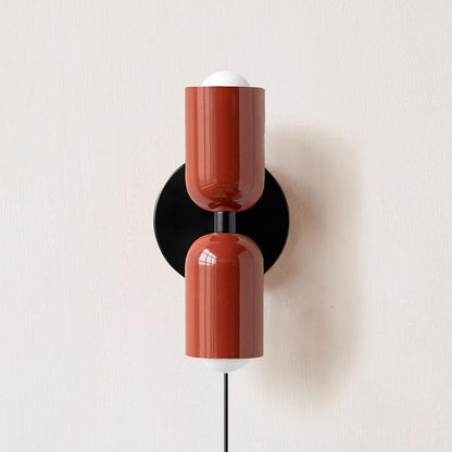 Roselle Plug In Double Wall Light