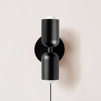 Roselle Plug In Double Wall Light