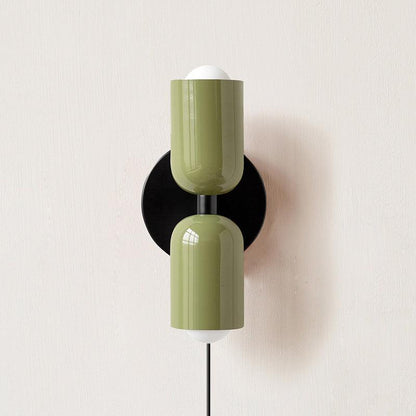 Roselle Plug In Double Wall Light
