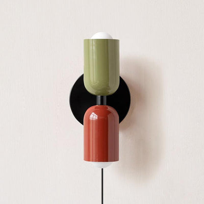 Roselle Plug In Double Wall Light