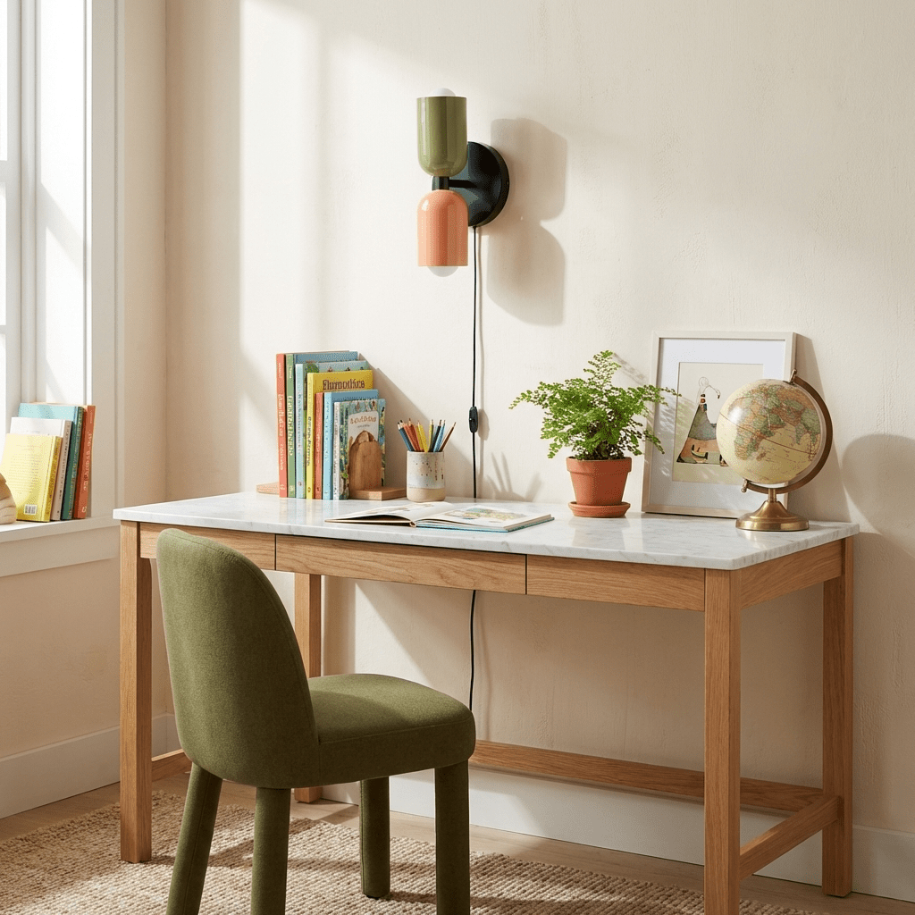 Roselle Plug In Double Wall Light