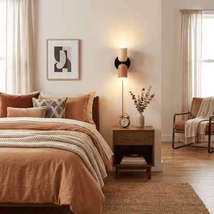 Roselle Plug In Double Wall Light