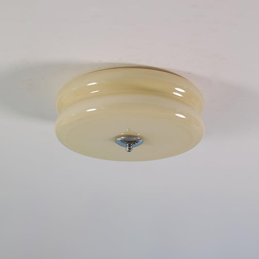 Cressida Ribbed Flush Ceiling Lamp