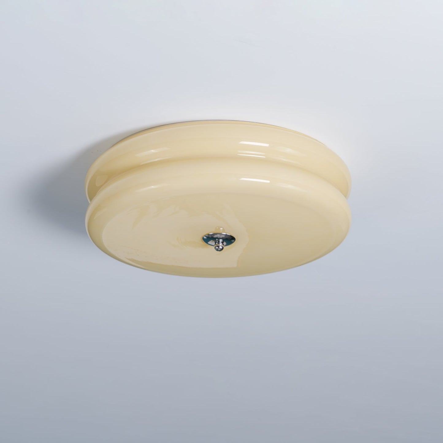Cressida Ribbed Flush Ceiling Lamp