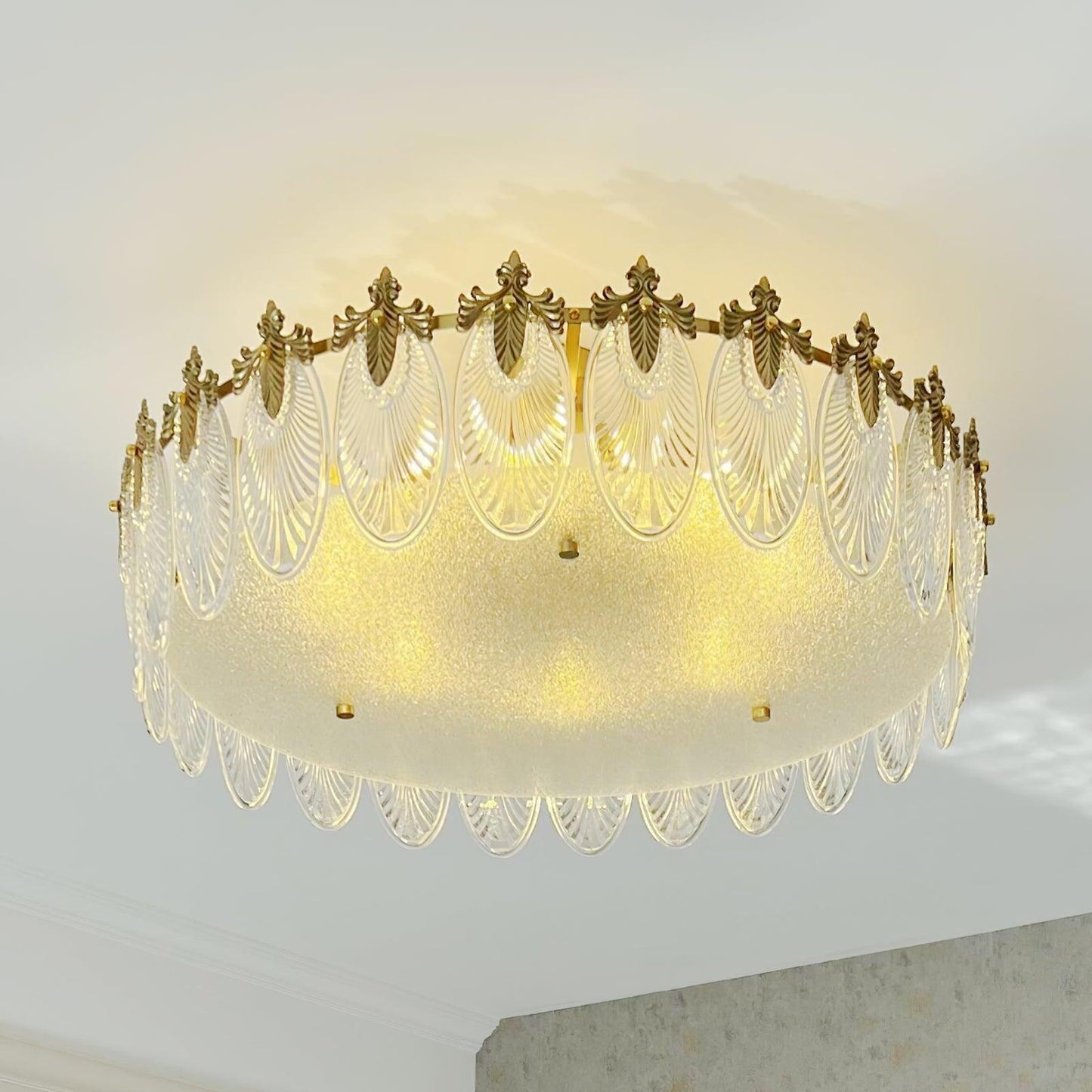 Nora Glass Chandelier