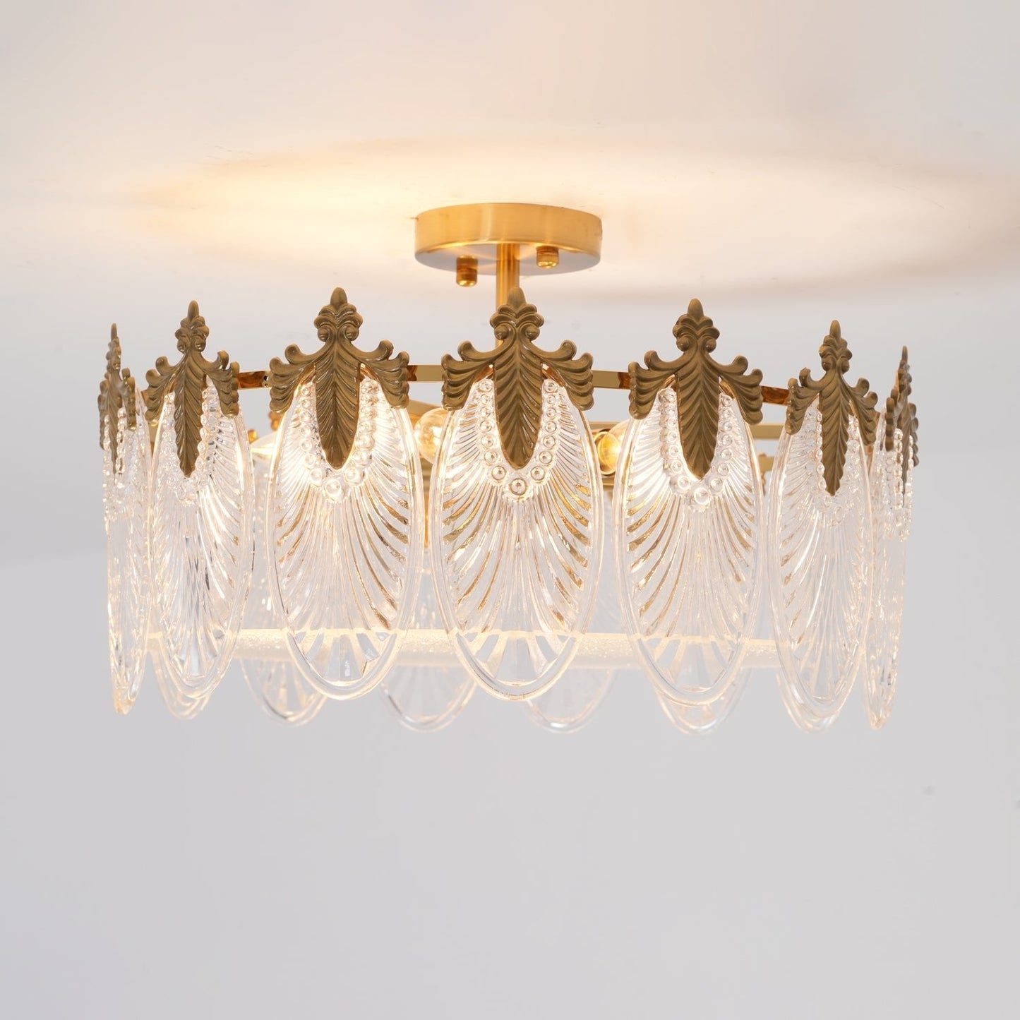 Nora Glass Chandelier