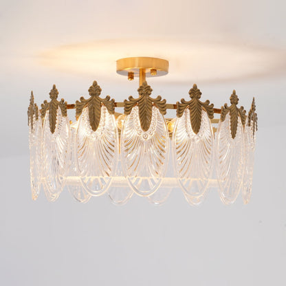 Nora Glass Chandelier