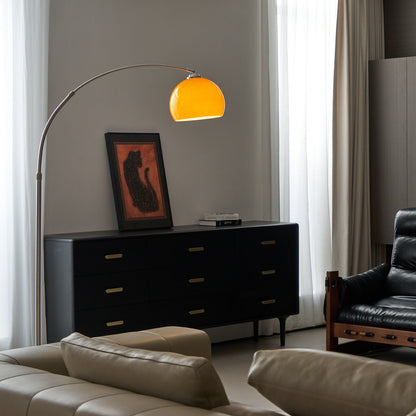 Aureli Metal Arc Floor Lamp