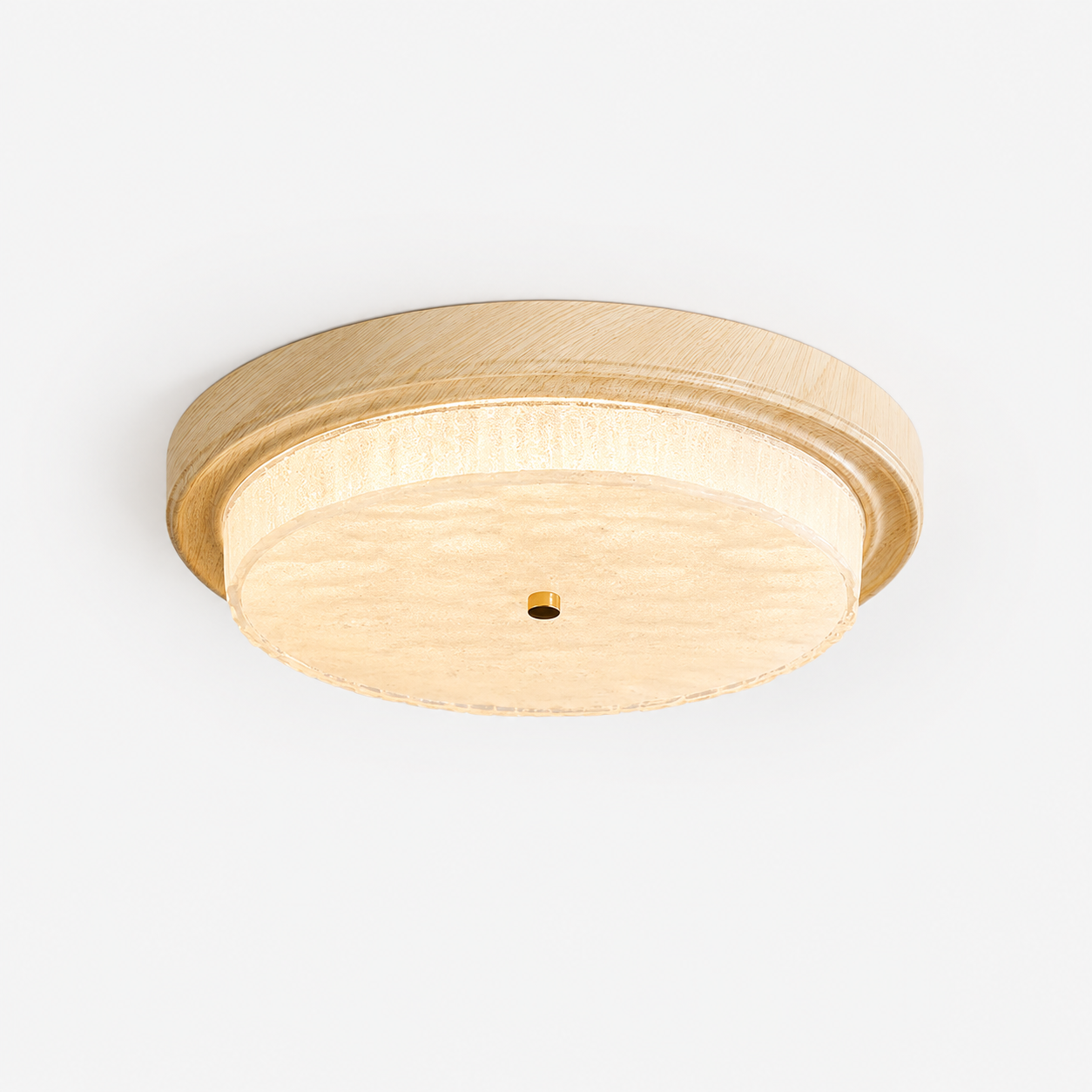 Evonne Ripple Glass Ceiling Light