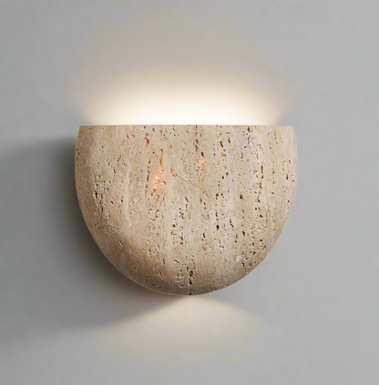 Siya Travertine Wall Light