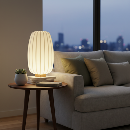 Lunelle Fabric Table Lamp