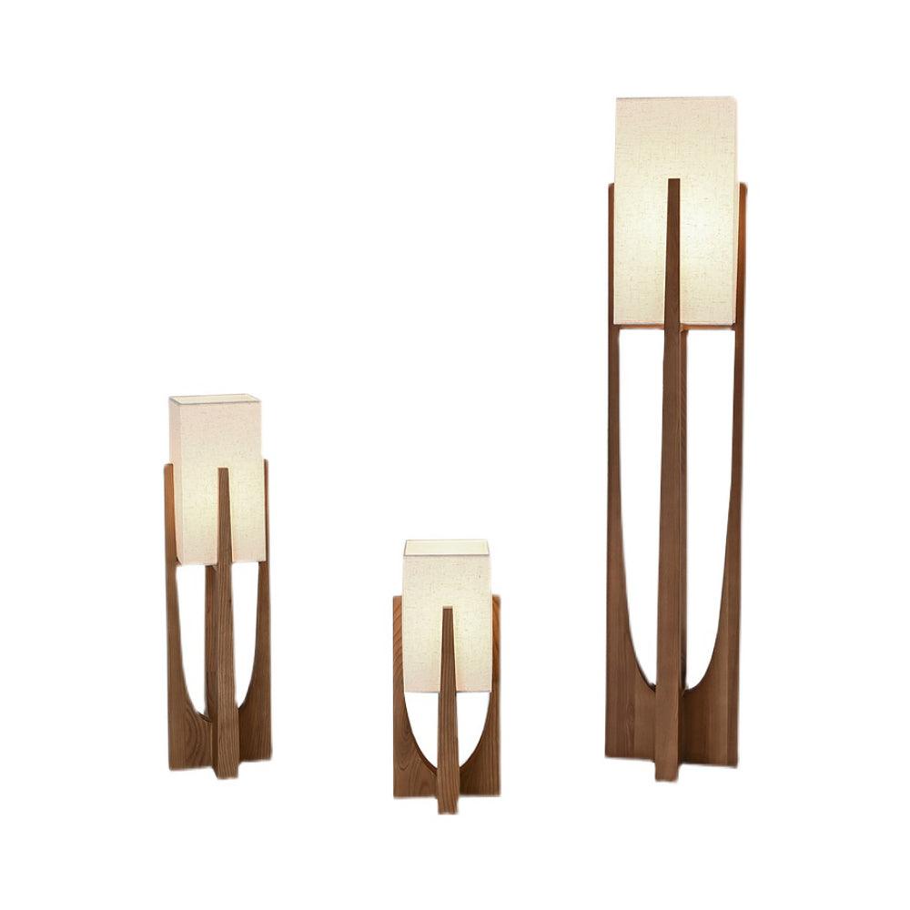 Varelle Vintage Fabric Floor Lamp
