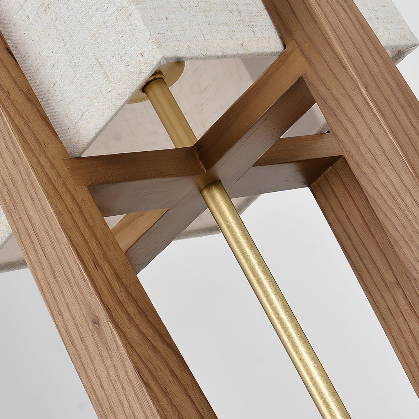 Varelle Vintage Fabric Floor Lamp