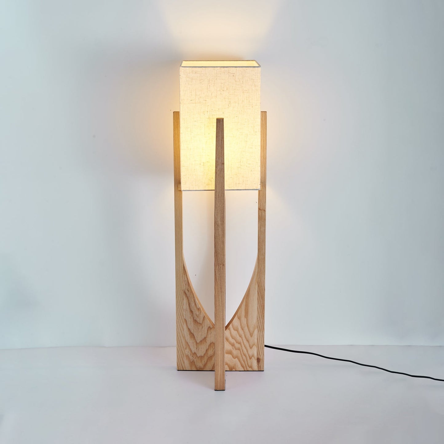 Varelle Vintage Fabric Floor Lamp