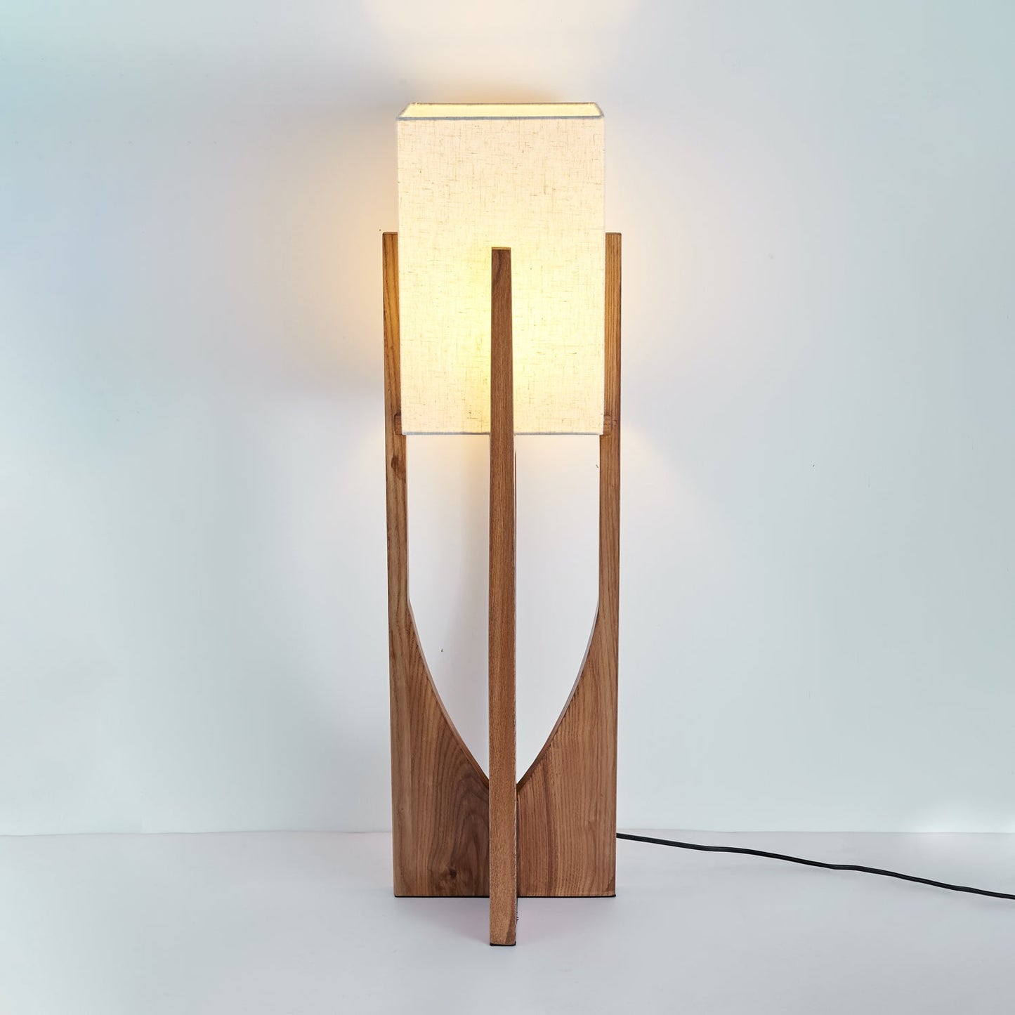 Varelle Vintage Fabric Floor Lamp