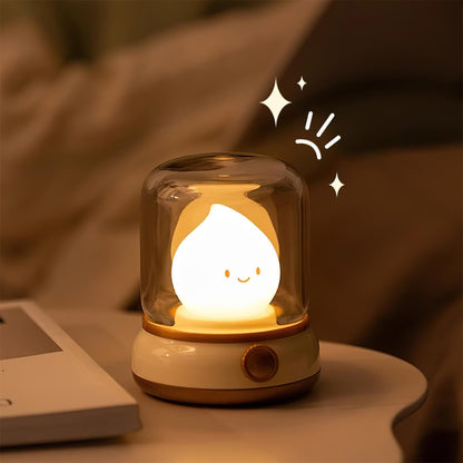 Cute Flame LED Night Light