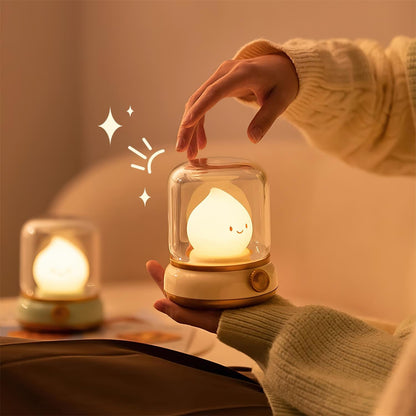 Cute Flame LED Night Light