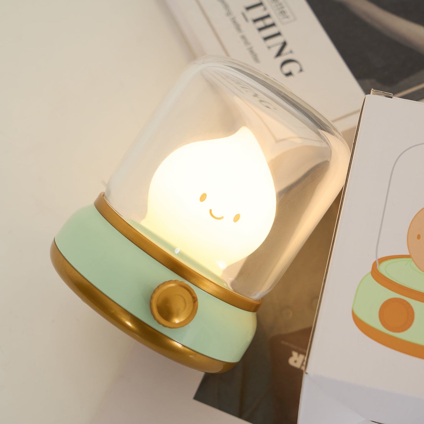 Cute Flame LED Night Light