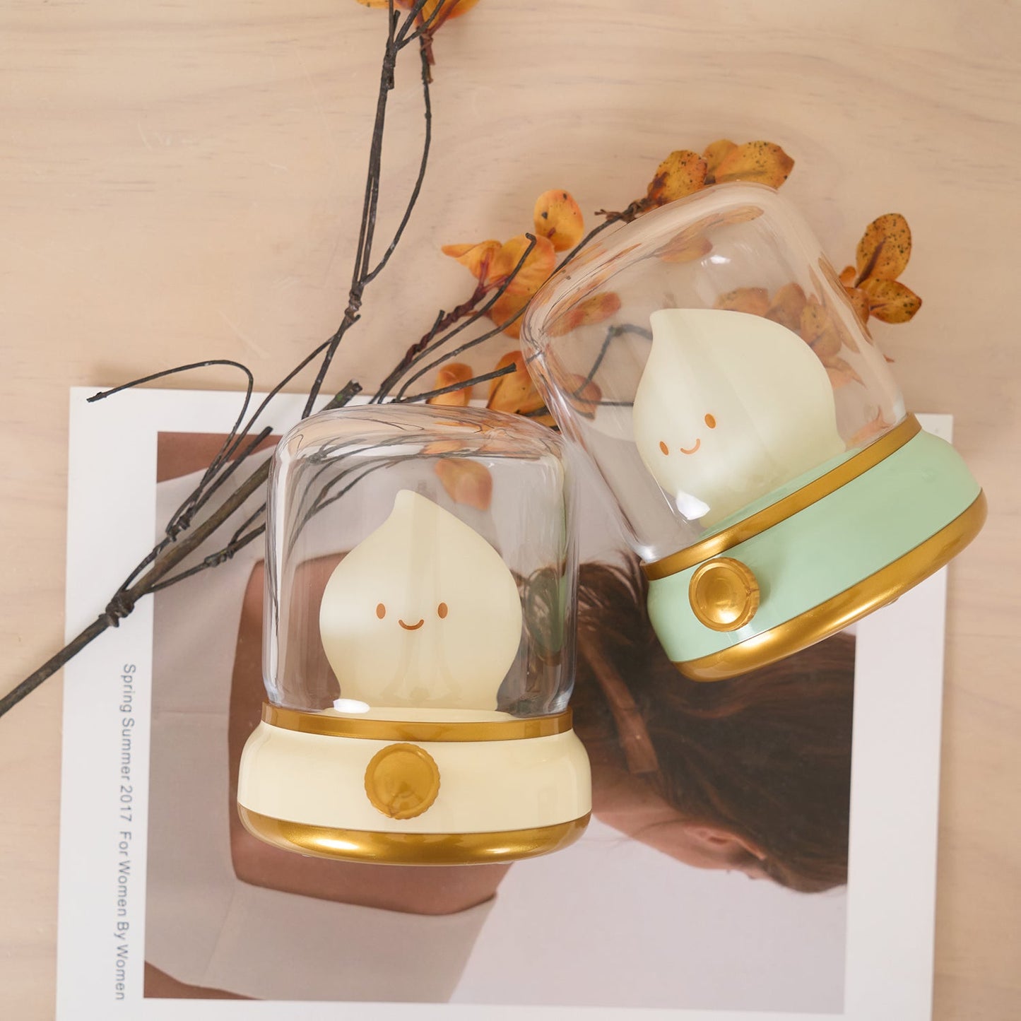Cute Flame LED Night Light