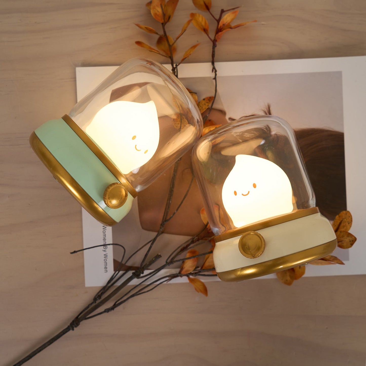 Cute Flame LED Night Light