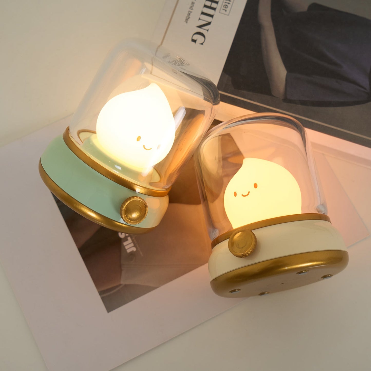 Cute Flame LED Night Light