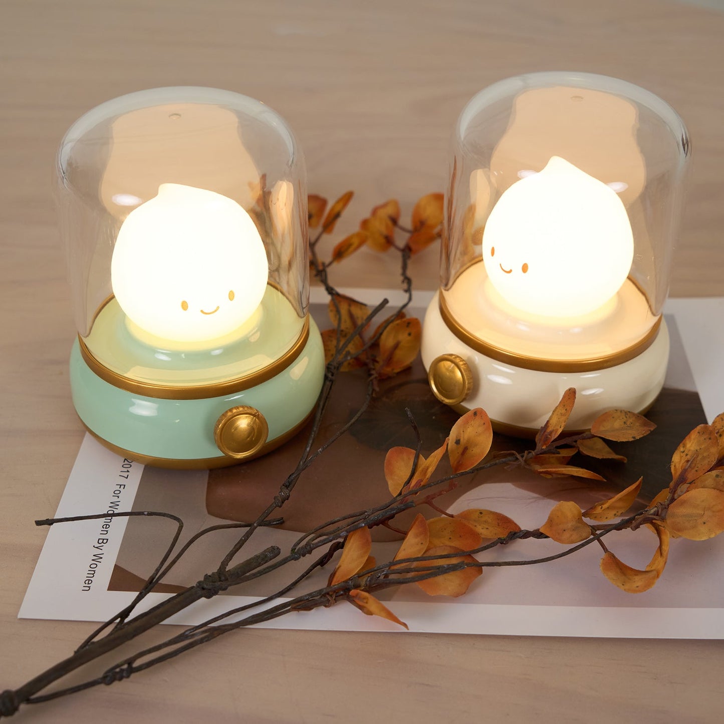Cute Flame LED Night Light