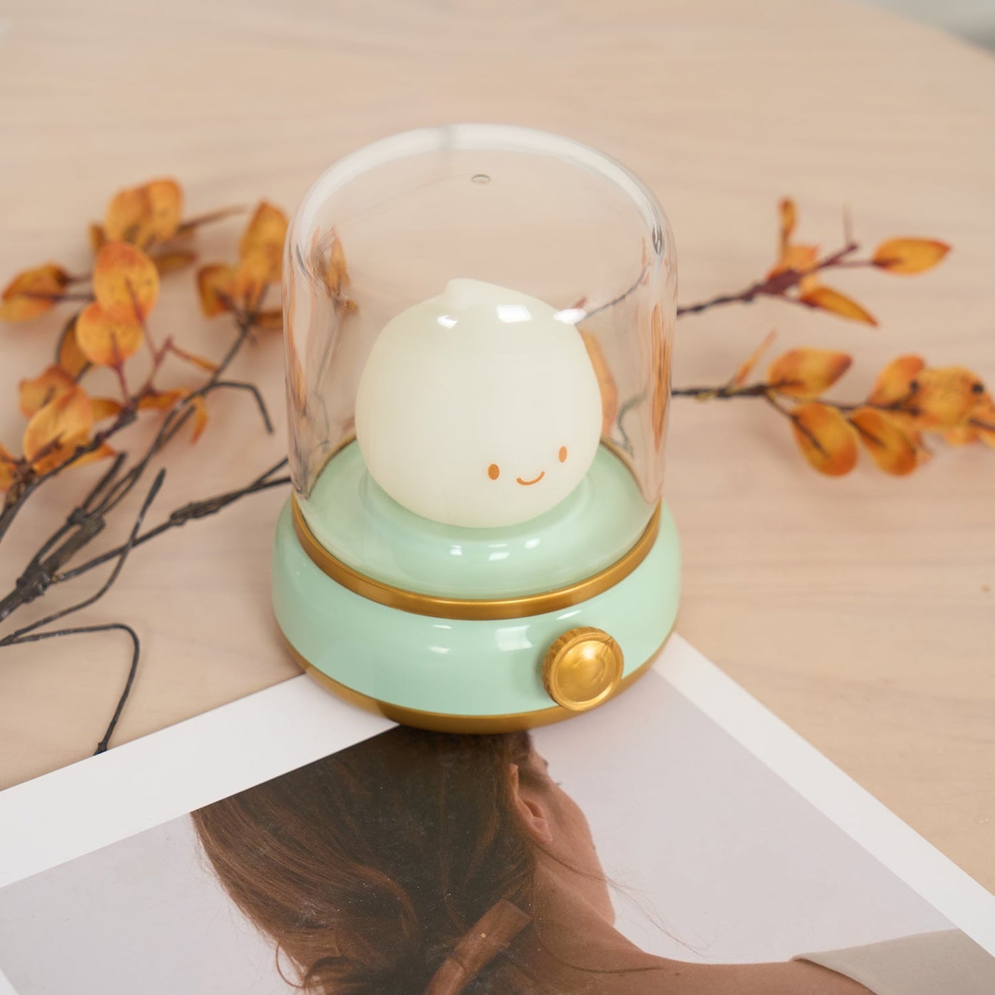Cute Flame LED Night Light