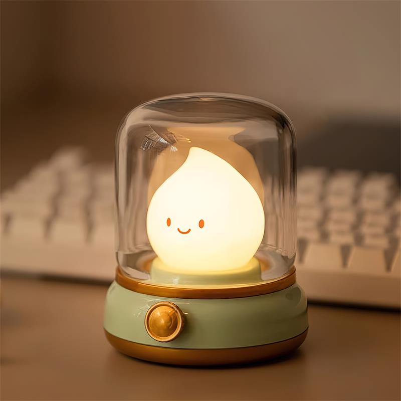 Cute Flame LED Night Light