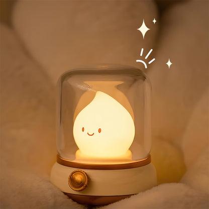 Cute Flame LED Night Light