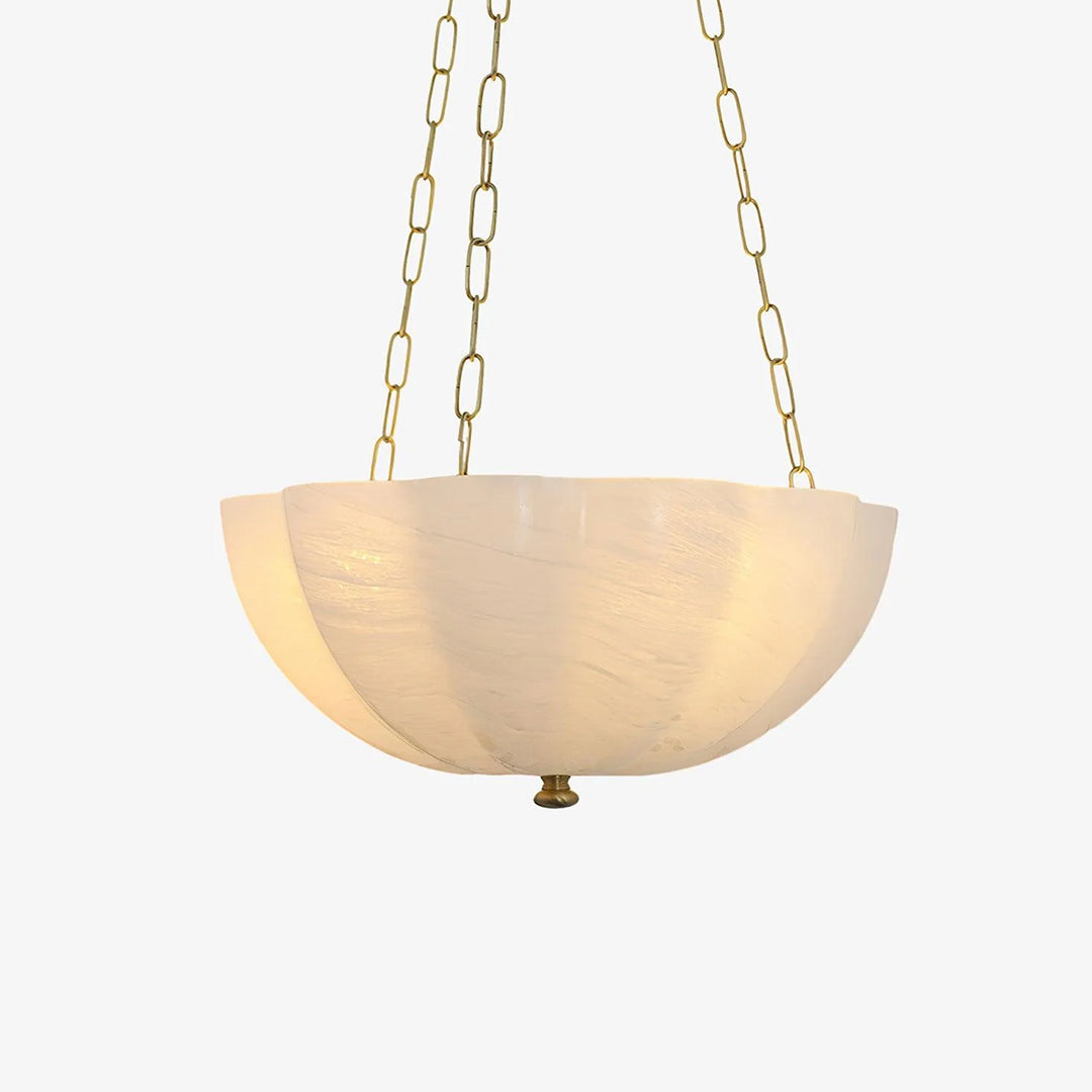 Arlette Frosted Bowl Pendant Light