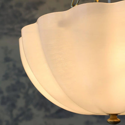 Arlette Frosted Bowl Pendant Light