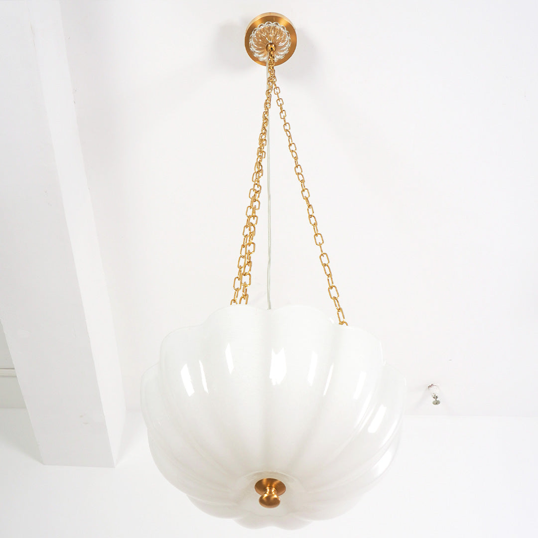 Arlette Frosted Bowl Pendant Light