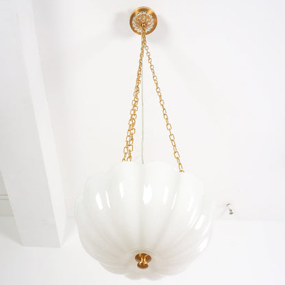 Arlette Frosted Bowl Pendant Light