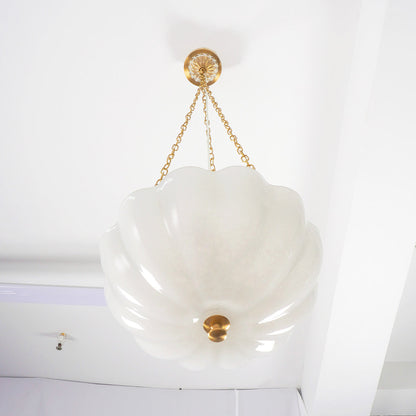 Arlette Frosted Bowl Pendant Light