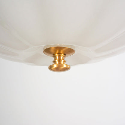 Arlette Frosted Bowl Pendant Light