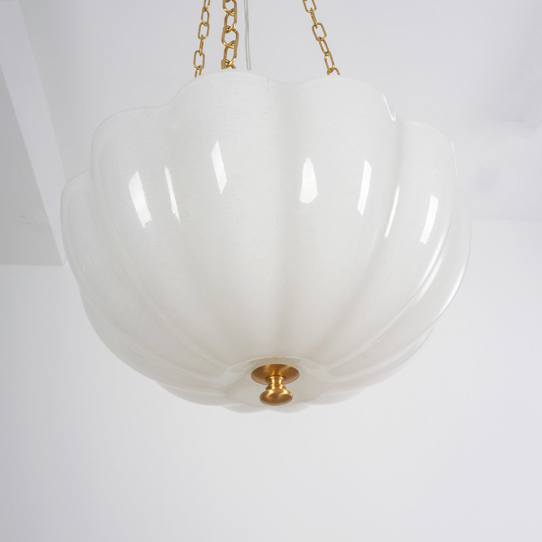 Arlette Frosted Bowl Pendant Light