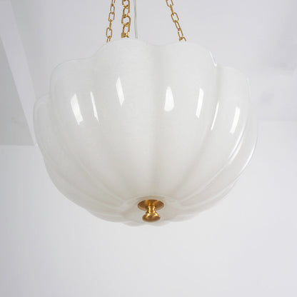 Arlette Frosted Bowl Pendant Light